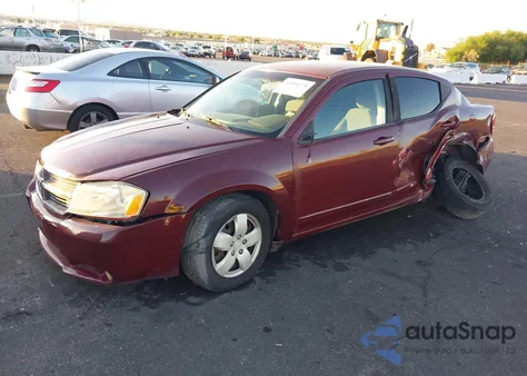 2008 Dodge Avenger Se z USA, uszkodzony, nr VIN 1B3LC46K38N622564